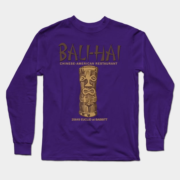 Bali Hai Chinese Restaurant Long Sleeve T-Shirt by carcinojen